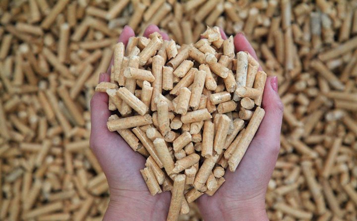 秸稈顆粒機械設備生產的生物質燃料顆粒